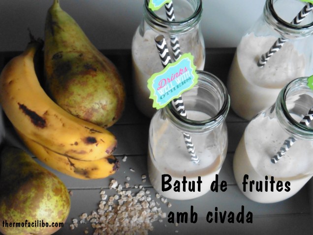 Batut de fruites amb civada 1