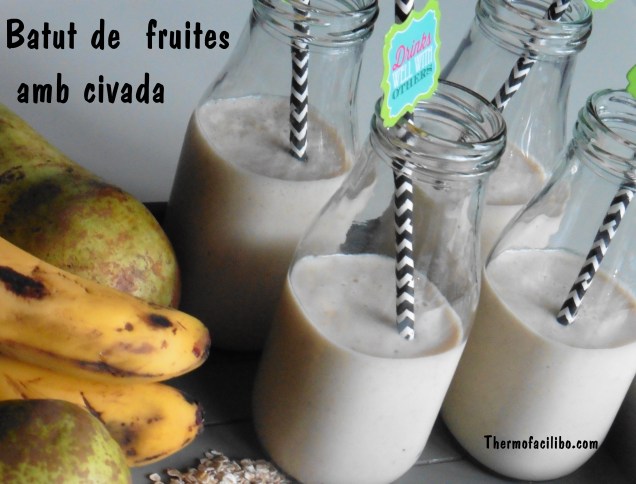 Batut de fruites amb civada