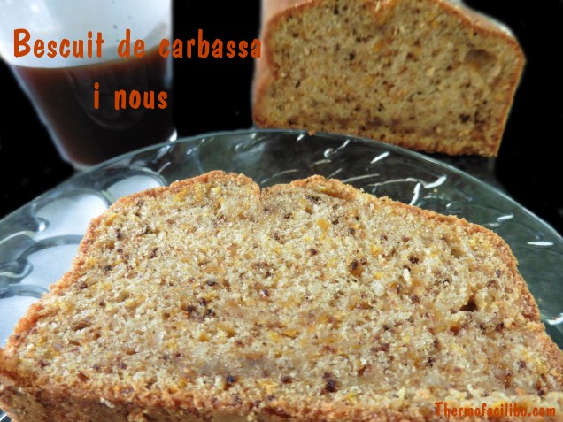 bescuit de carbassa i nous