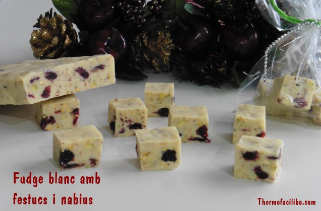 fudge blanc amb festucs i nabius