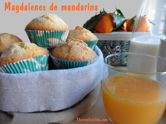 magdalenes de mandarina