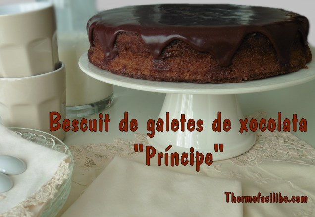 Bescuit de galetes de xocolata príncipe