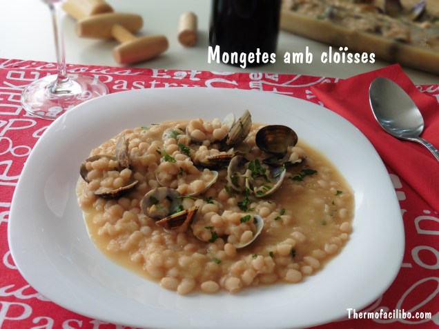 mongetes amb cloïsses.