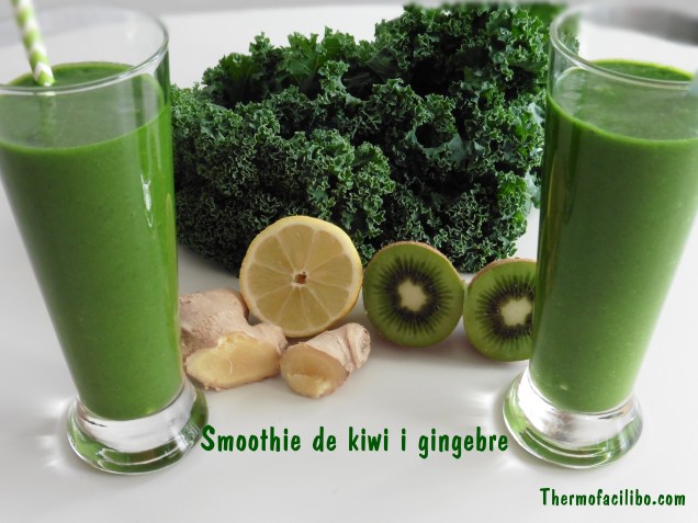 Smoothie de kiwi i gengibre 1