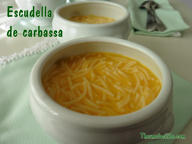 Escudella de carbassa