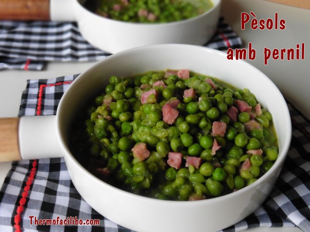 Pèsols amb pernil