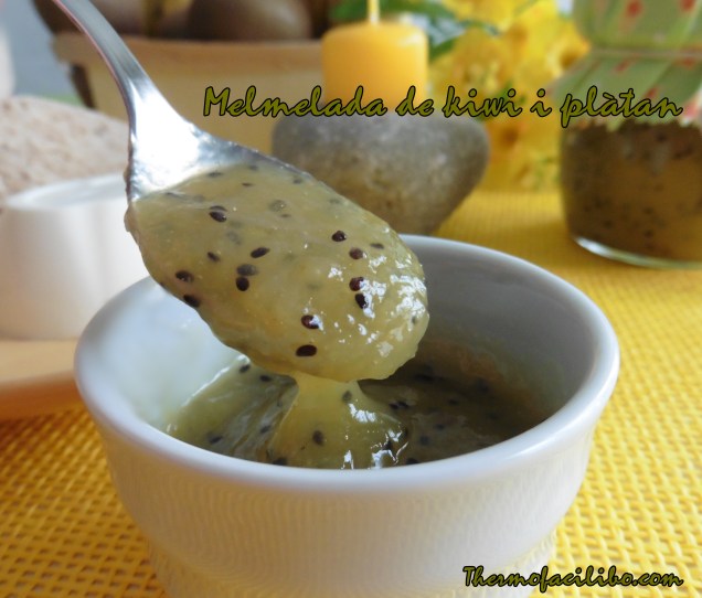 Melmelada de kiwi i plàtan 4