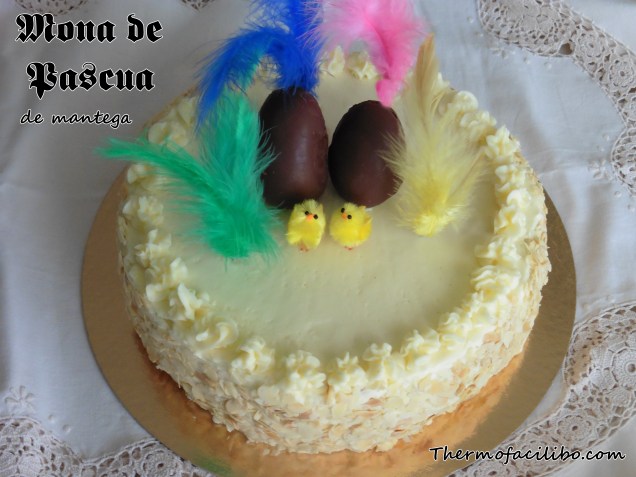 Mona de Pasqua de mantega..