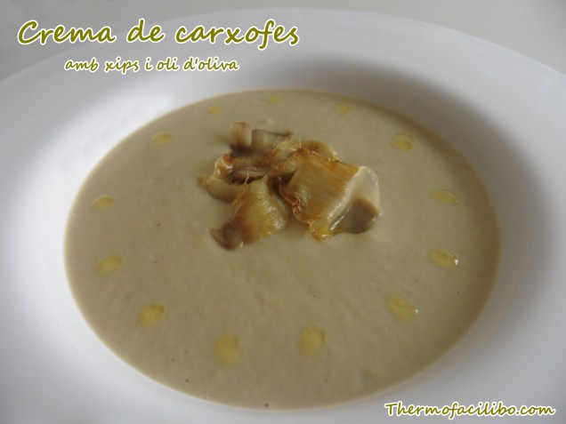 Crema de carxofes.2