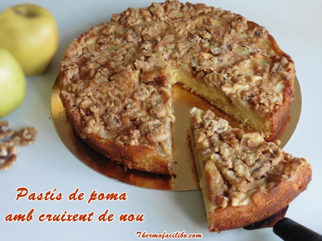 Pastís de poma amb cruixent de nou. 2