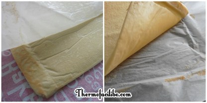 Pastís de St Jordi prep.