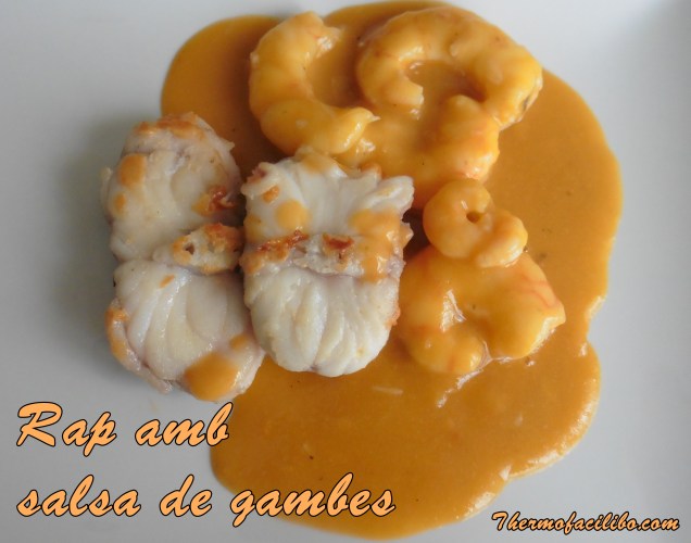 Rap amb salsa de gambes