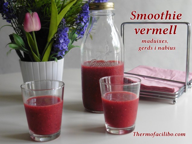 Smoothie vermell