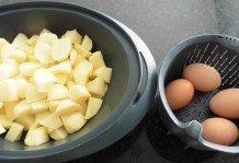 Amanida camperola de patates prep.