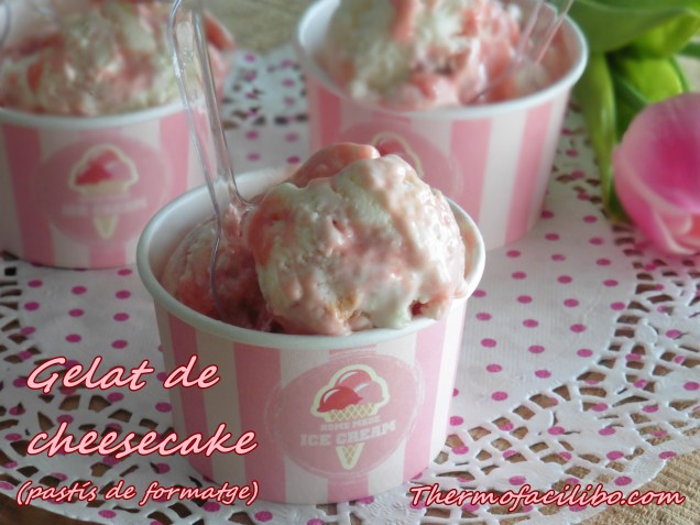 gelat de cheesecake pastís de formatge