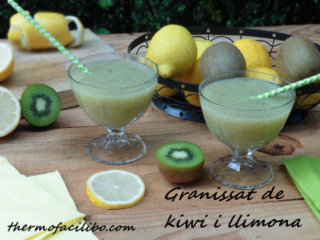 Granissat de kiwi i llimona
