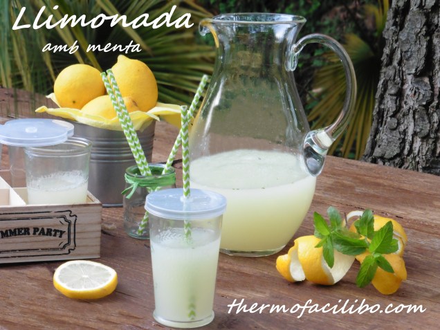Llimonada amb menta