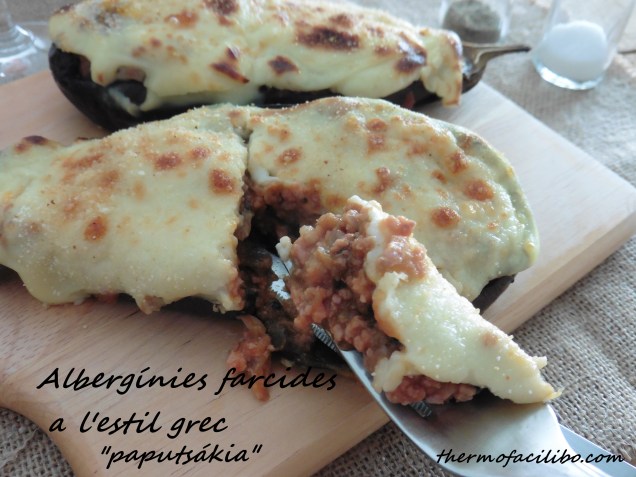 Albergínies farcides a l'estil grec (2)