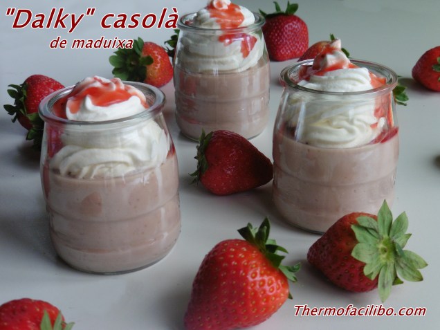 Dalky casolà de maduixa