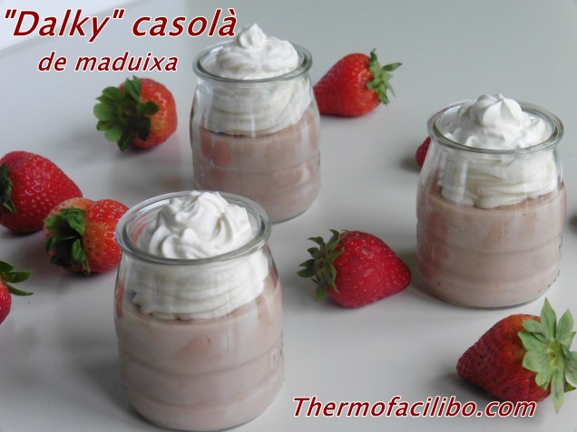 Dalky casolà de maduixa