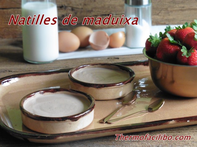 Natilles de maduixa .