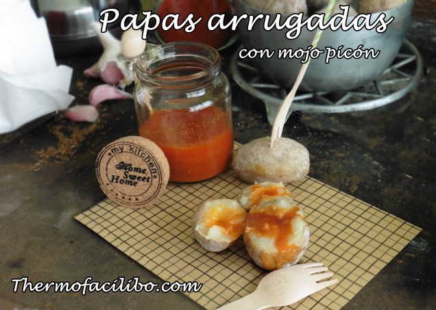 papas arrugadas con mojo picón