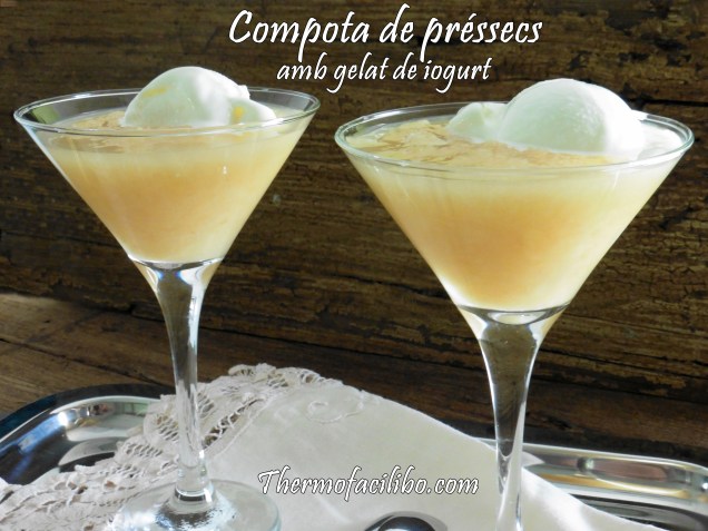 compota de préssecs amb gelat de iogurt.1