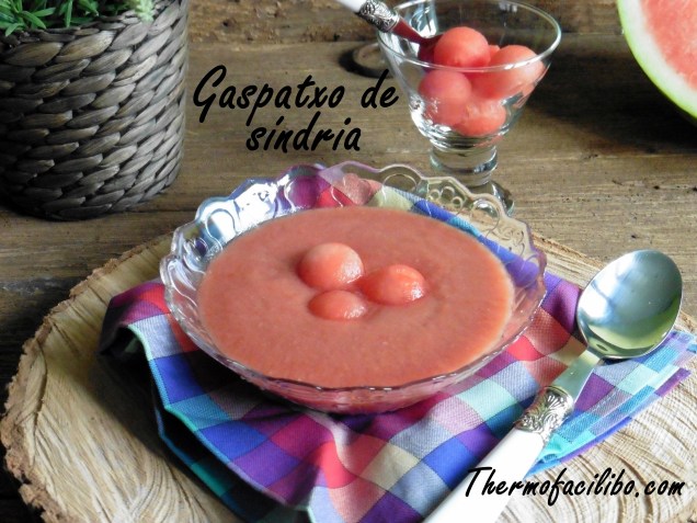 Gaspatxo de síndria