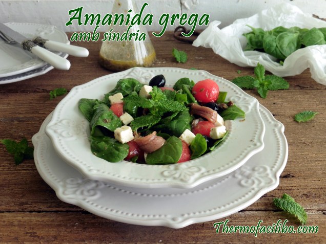 Amanida grega amb síndria