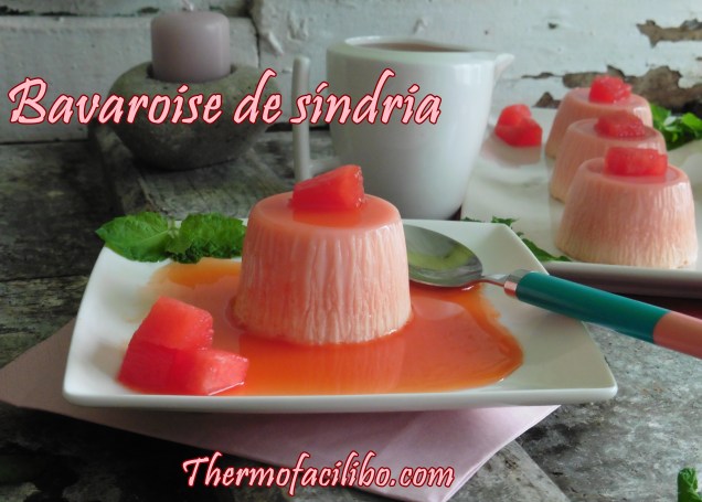 Bavarois de síndria .
