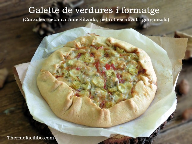 Galette de verdures i formatge