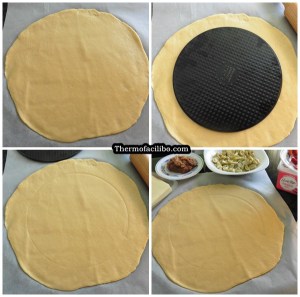 Galette de verdures i formatge .