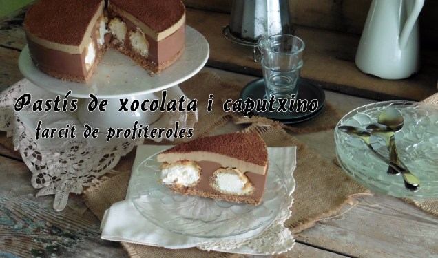 Pastís de xocolata i caputxino.1