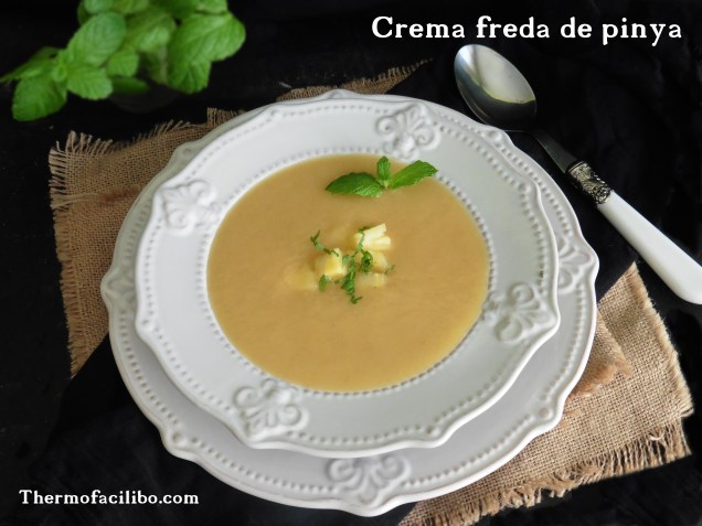Crema freda de pinya