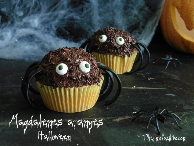 Magdalenes-aranyes per halloween