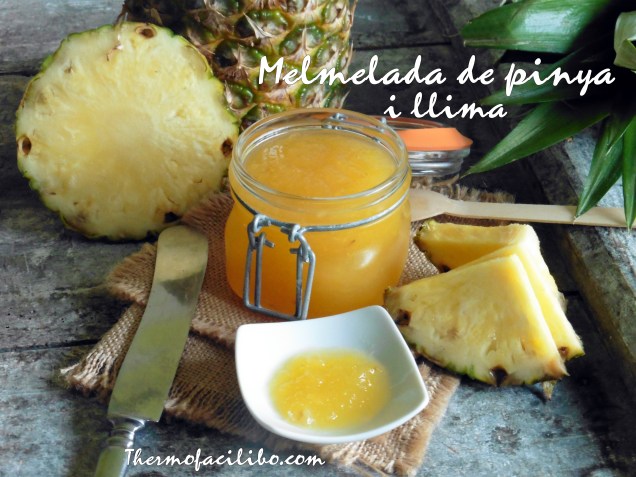 Melmelada de pinya i llima
