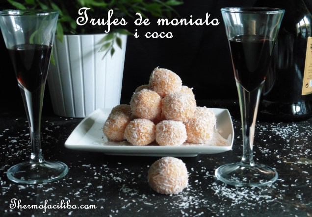 Trufes de moniato i coco..