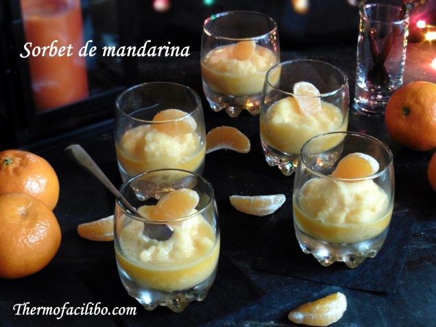 Sorbet de mandarina..