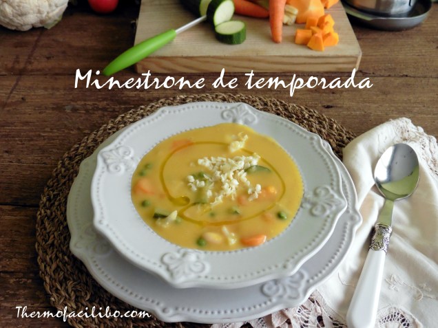 Minestrone de temporada.-