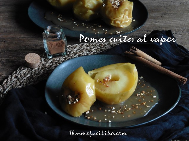Pomes cuites al vapor