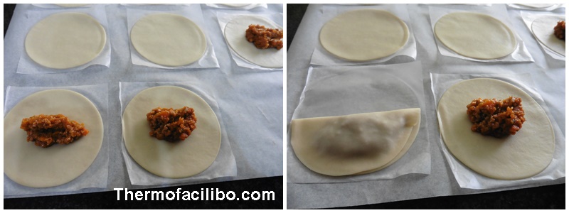 Crestes farcides de carn prep