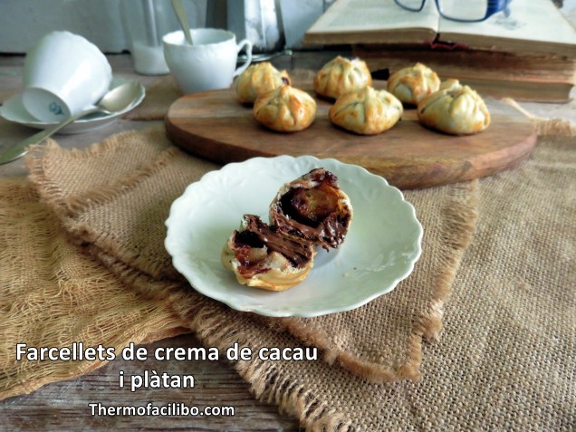 farcellets de crema de cacau i plàtan.1