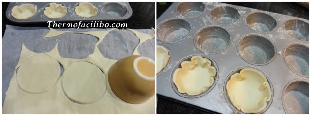 Pastissets de Bélem prep