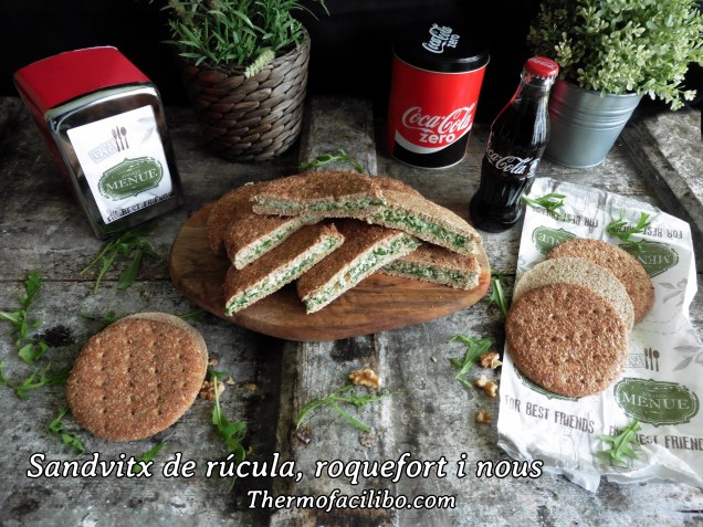 Sandvitx de rúcula, roquefort i nous.2