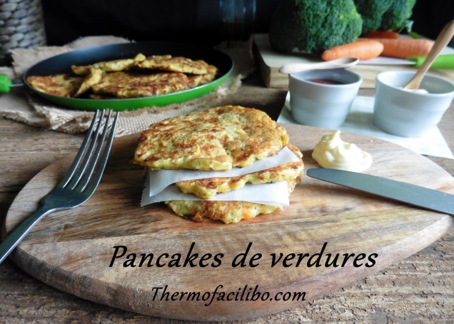 Pancakes de verdures