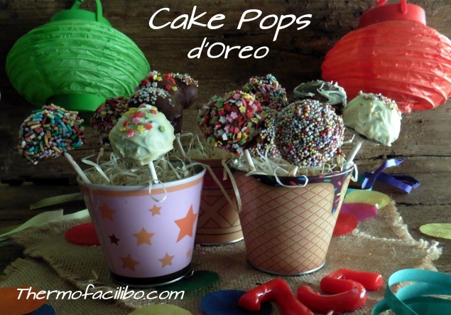 Cake Pops d'Oreo+