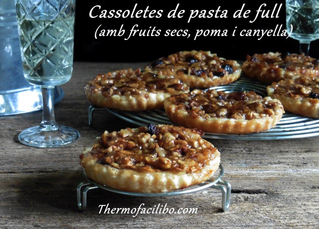 Cassoletes de pasta de full de