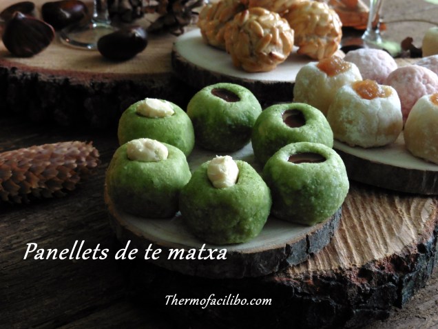 Panellets de te matxa