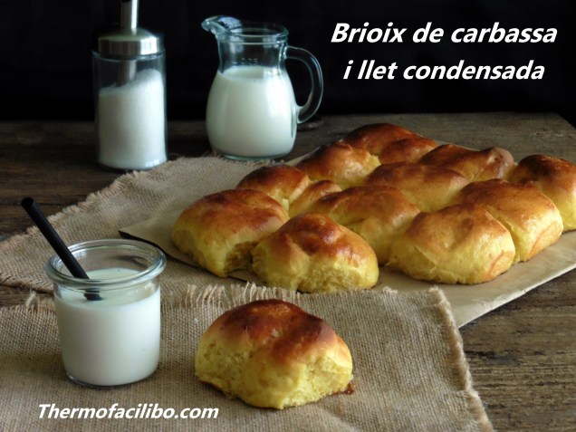 brioix de carbassa i llet condensada.1