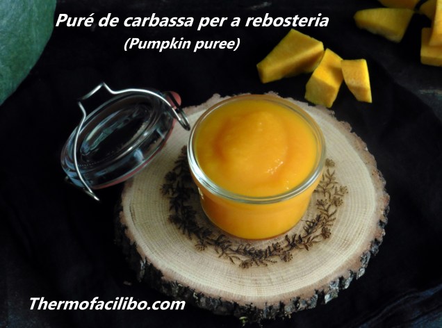 Puré de carbasa per a rebosteria